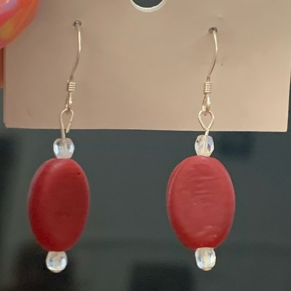 Sterling Silver Earrings 🍒